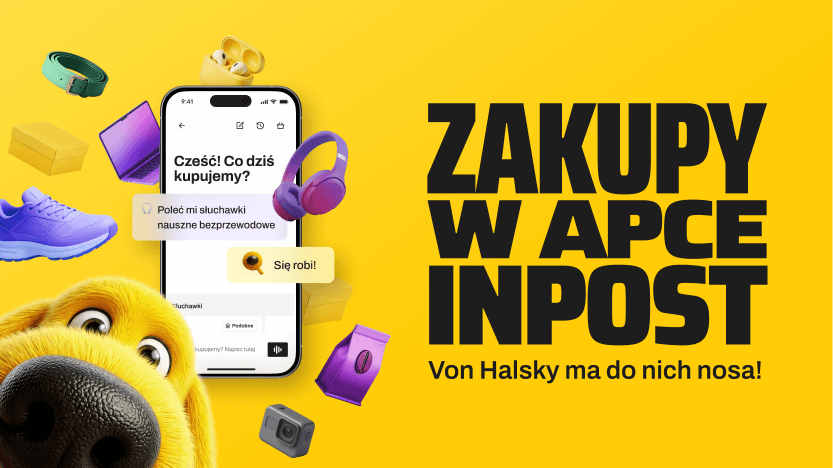 Zakupy w apce InPost - Von Halsky ma do nich nosa!