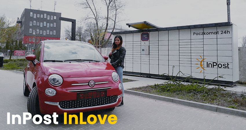 InPost InLove Fiat 500