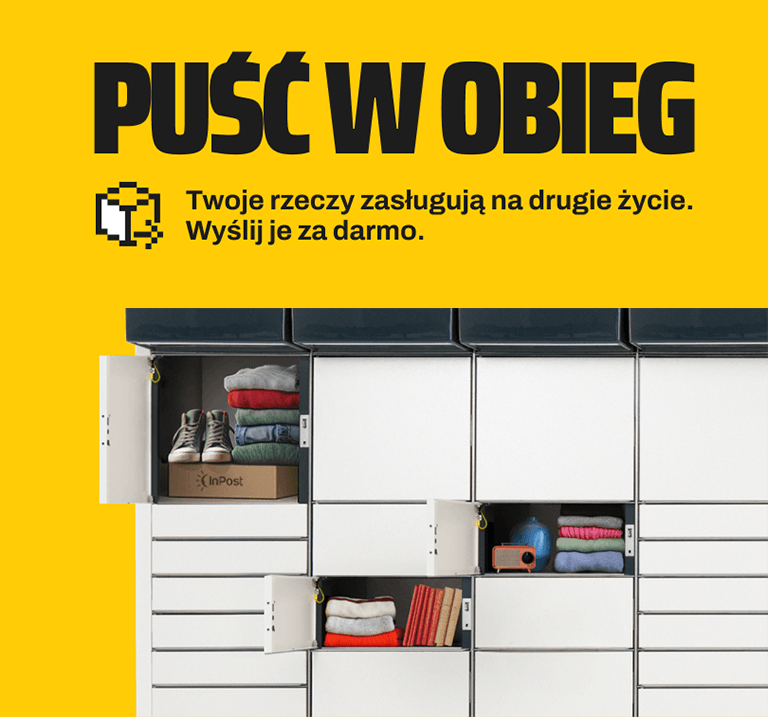 Nie marnuj miejsca w domu. Poznaj usługę Puść w Obieg