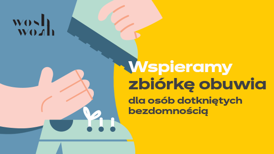 Razem możemy więcej! Wspieramy zbiórkę obuwia WoshWosh