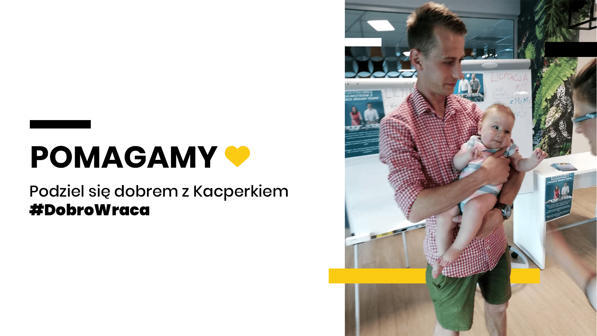 Wspólnie pomagamy Kacperkowi