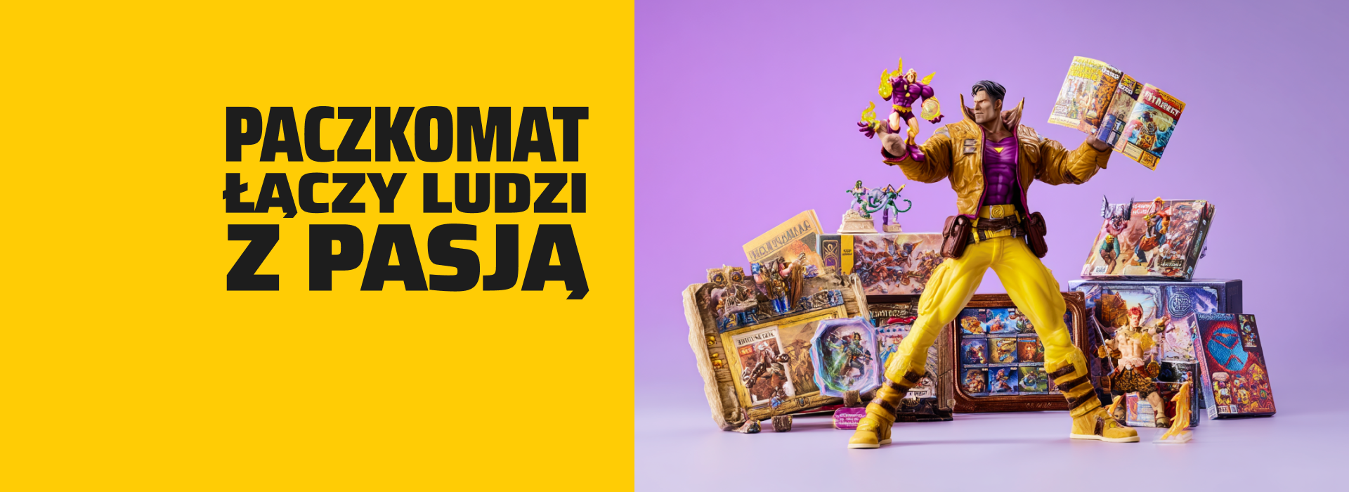 Paczkomat łączy ludzi z pasją.
