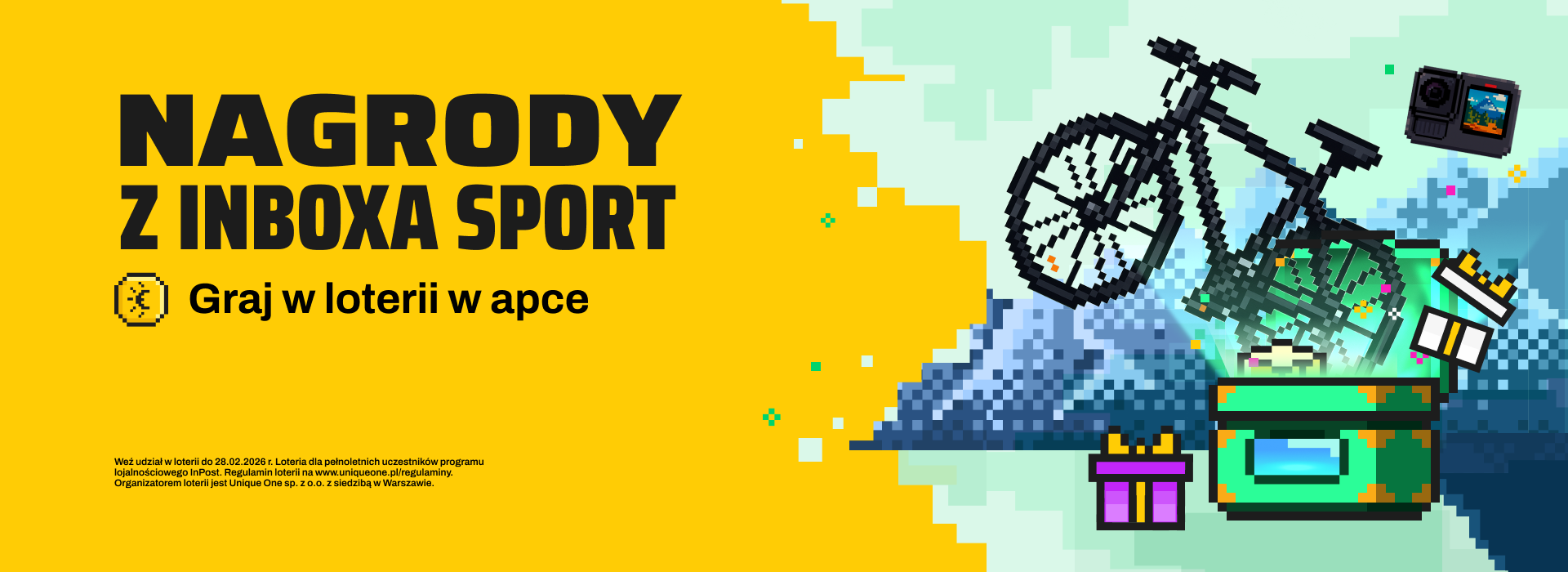 Play for a bike and other prizes in the InPost raffle - choose InBox ...