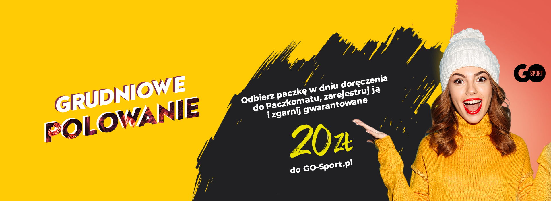 Zakupy z GO Sport od teraz bezpłatnie do Paczkomatu® InPost!