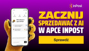 Zacznij sprzedawać z AI w apce InPost. 