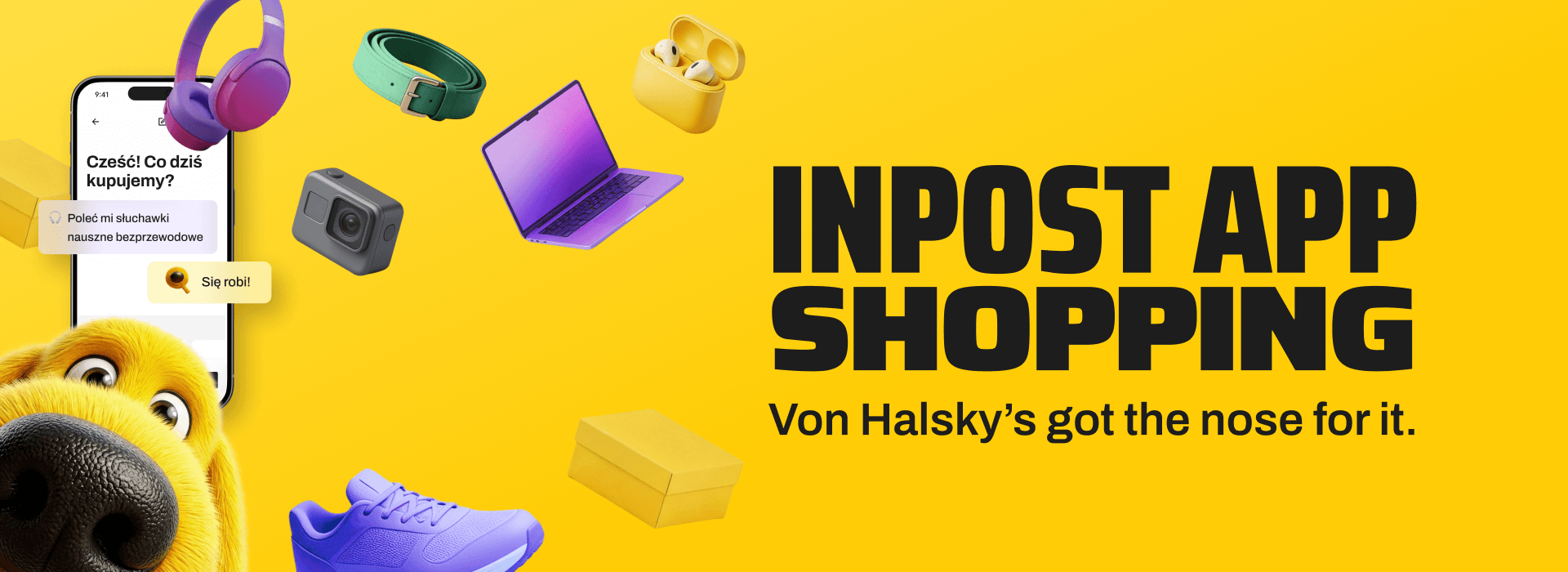 InPost App Shopping - Von Halsky`s got the nose for it