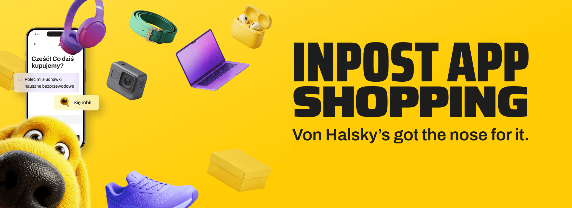 InPost App Shopping - Von Halsky`s got the nose for it